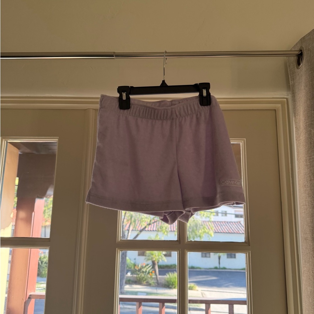 Calvin Klein Women's Lavender pajama Shorts size small